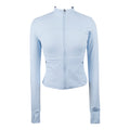 SSCSS Women's Yoga Fitness Top Tight-Fit Running Blue Sports Jackets