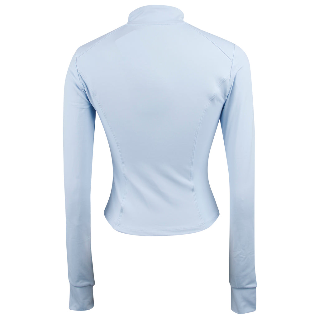 SSCSS Women's Yoga Fitness Top Tight-Fit Running Blue Sports Jackets