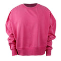 SSCSS Women's Retro Crewneck Cropped Sweatshirt Western-Style Cross Top