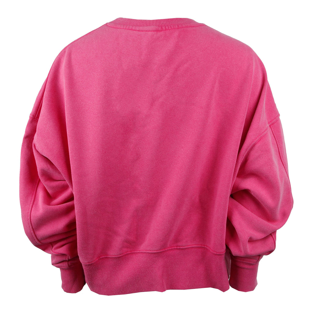 SSCSS Women's Retro Crewneck Cropped Sweatshirt Western-Style Cross Top